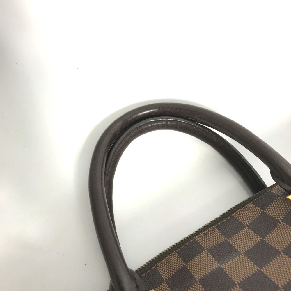 LOUIS VUITTON Authentic Brown Damier Canvas Boston Bag - Picture 10 of 11